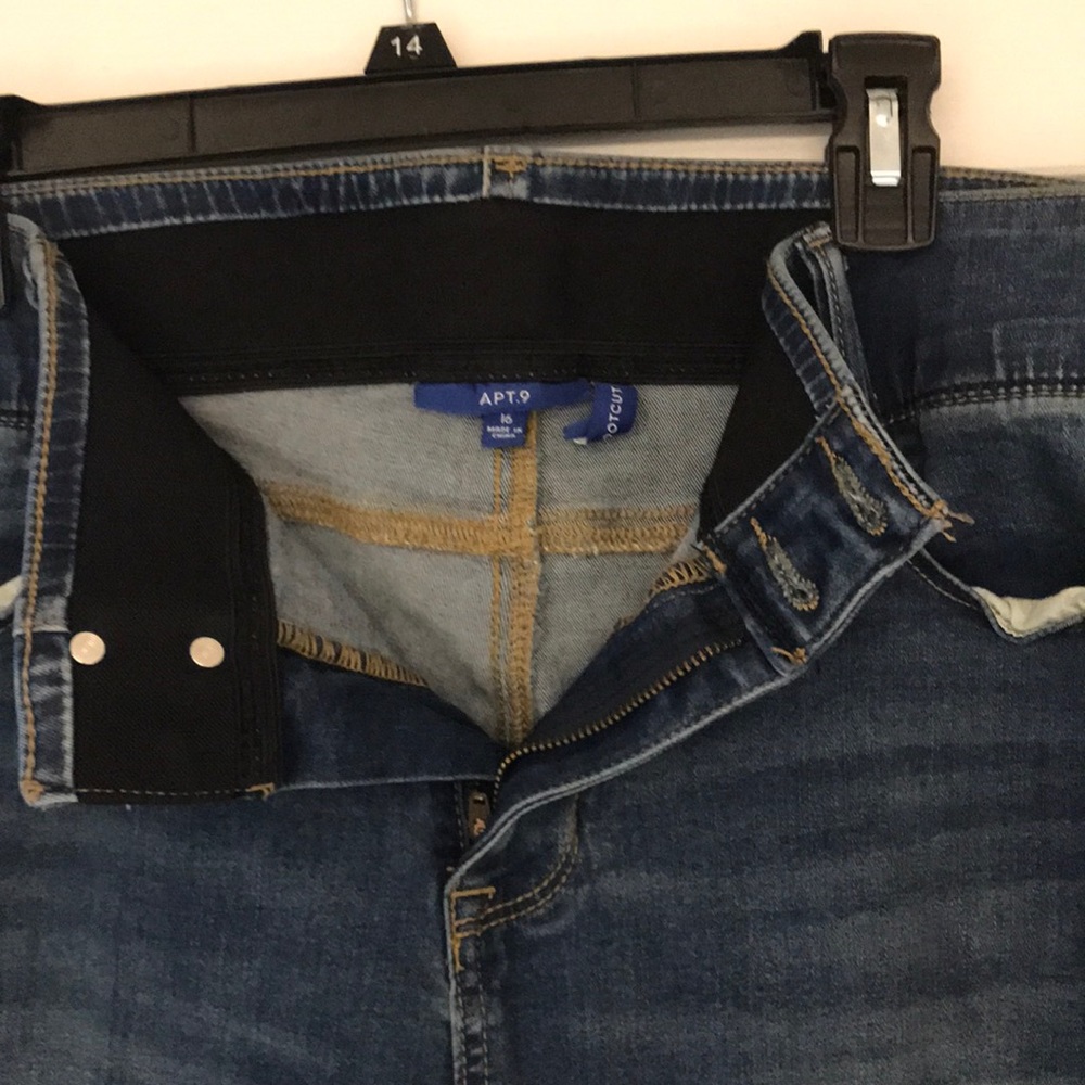 Apt 9 boot cut denim jeans